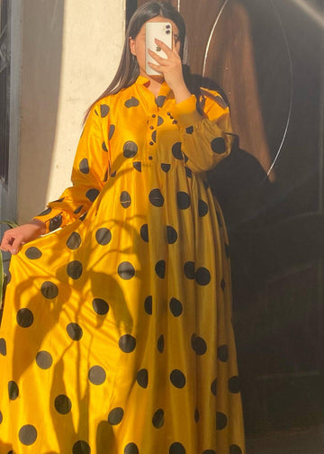 Polka Dot Long Maxi